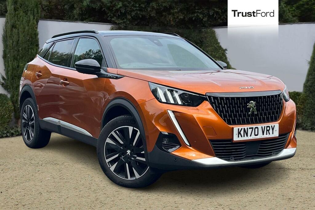 Peugeot 2008 1.2 Puretech 130 Gt Line Digital Dash Heated S Orange