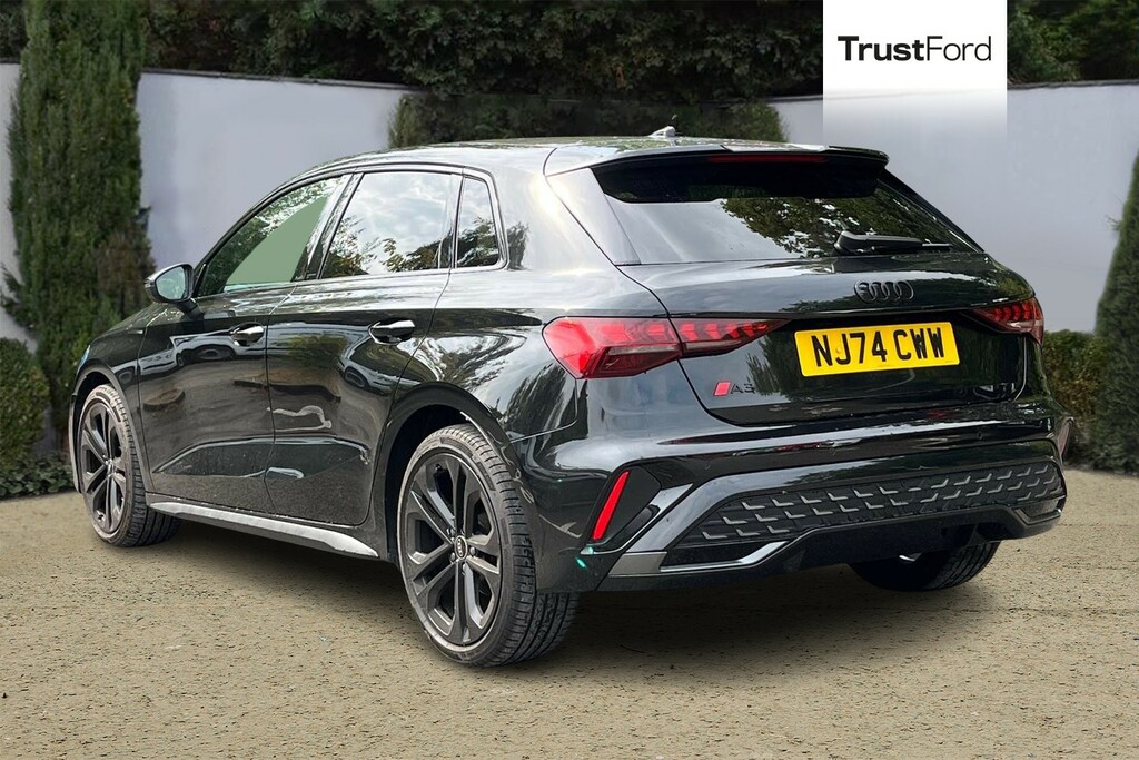 Audi A3 30 Tfsi S Line Self Parking Digital Dash Heate NJ74CWW Black #2
