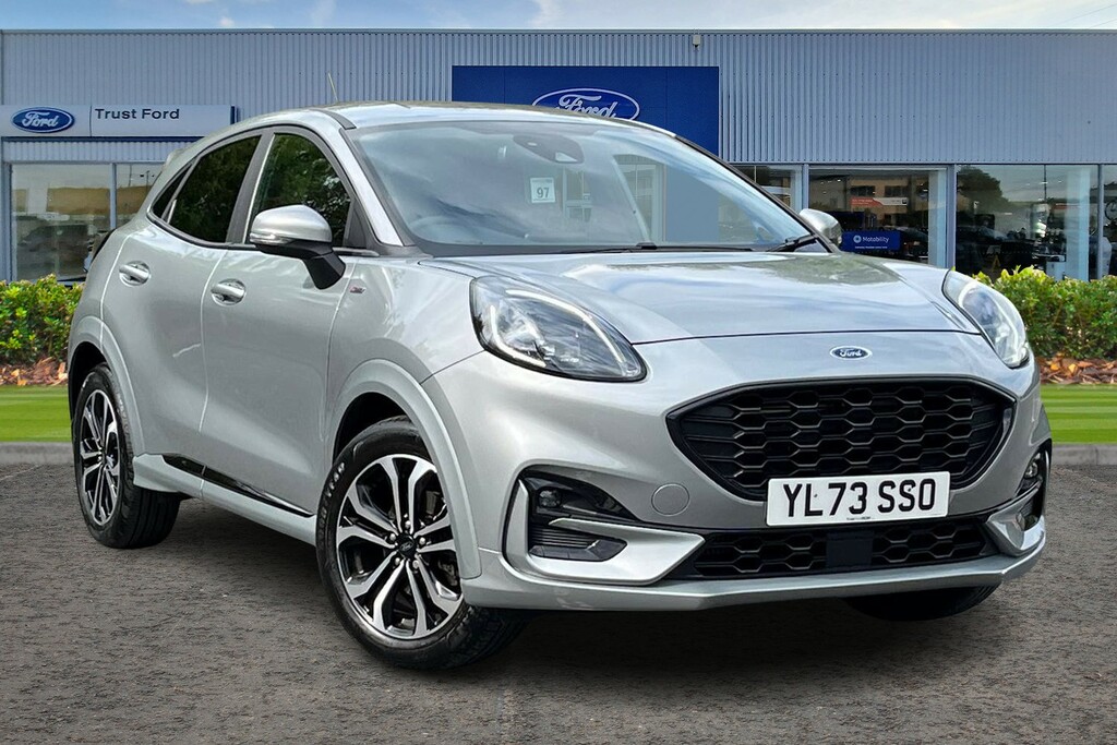 Ford Puma 1.0T Ecoboost Mhev St-line Suv Hybrid M Silver