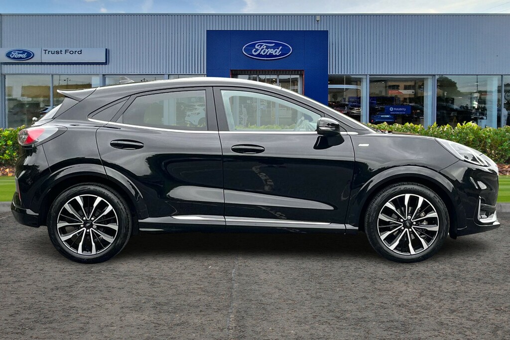 Ford Puma 1.0T Ecoboost Mhev St-line Vignale Suv Black #3