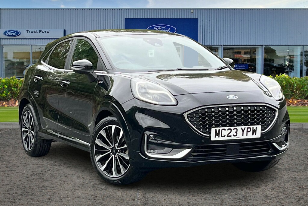 Ford Puma 1.0T Ecoboost Mhev St-line Vignale Suv Black