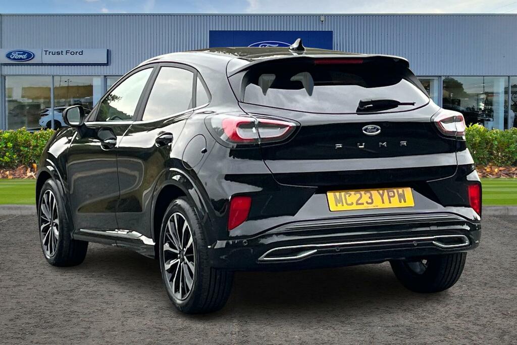 Ford Puma 1.0T Ecoboost Mhev St-line Vignale Suv Black #2