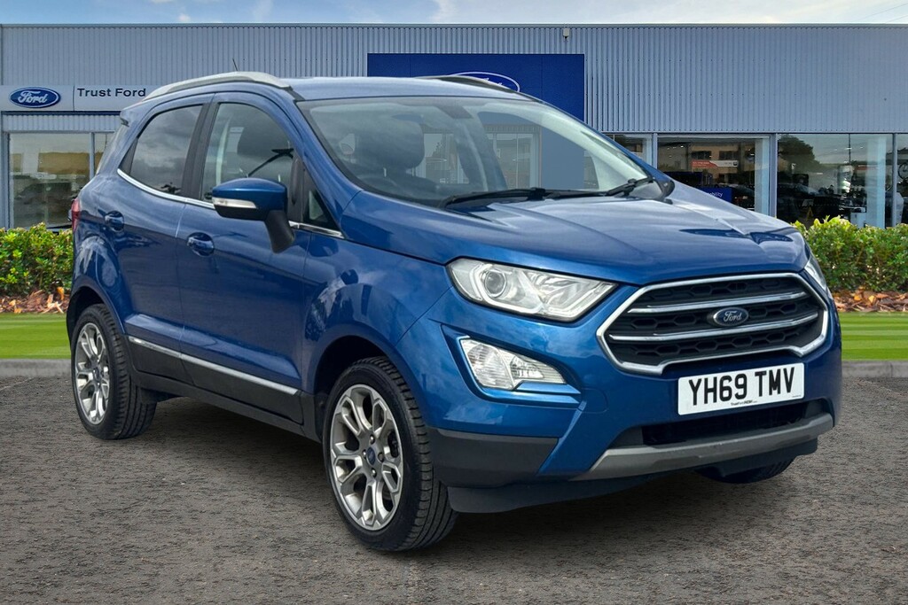 Ford Ecosport 1.0 Ecoboost 125 Titanium 5Dr- With Reversing Came Blue