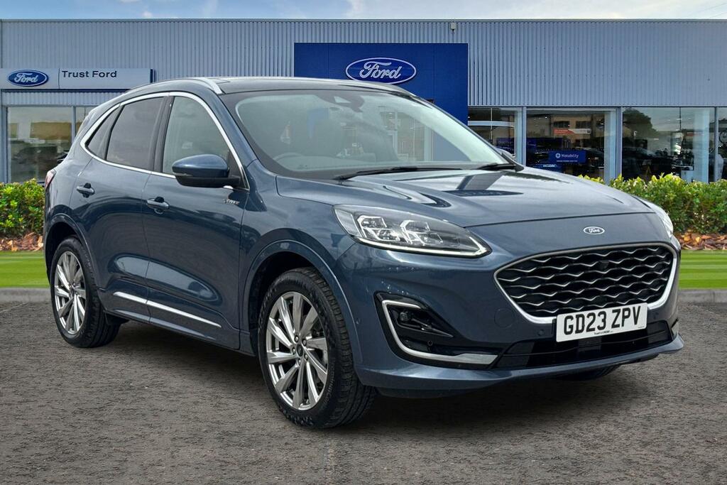 Ford Kuga 2.5 Fhev Vignale Cvt- With Panoramic Glass Roo Blue