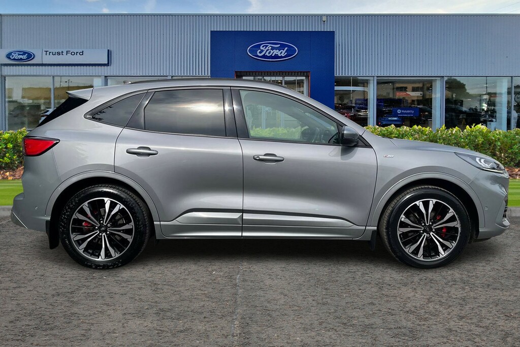 Ford Kuga 2.0 Ecoblue 190 St-line X Edition Awd FV22JZL Silver #3