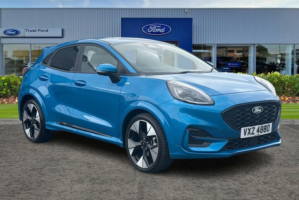 Ford Puma 1.0 Ecoboost Hybrid Mhev St-line X Blue
