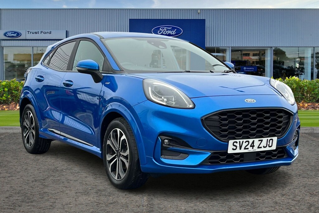 Ford Puma 1.0T Ecoboost Mhev St-line Suv Hybrid M Blue
