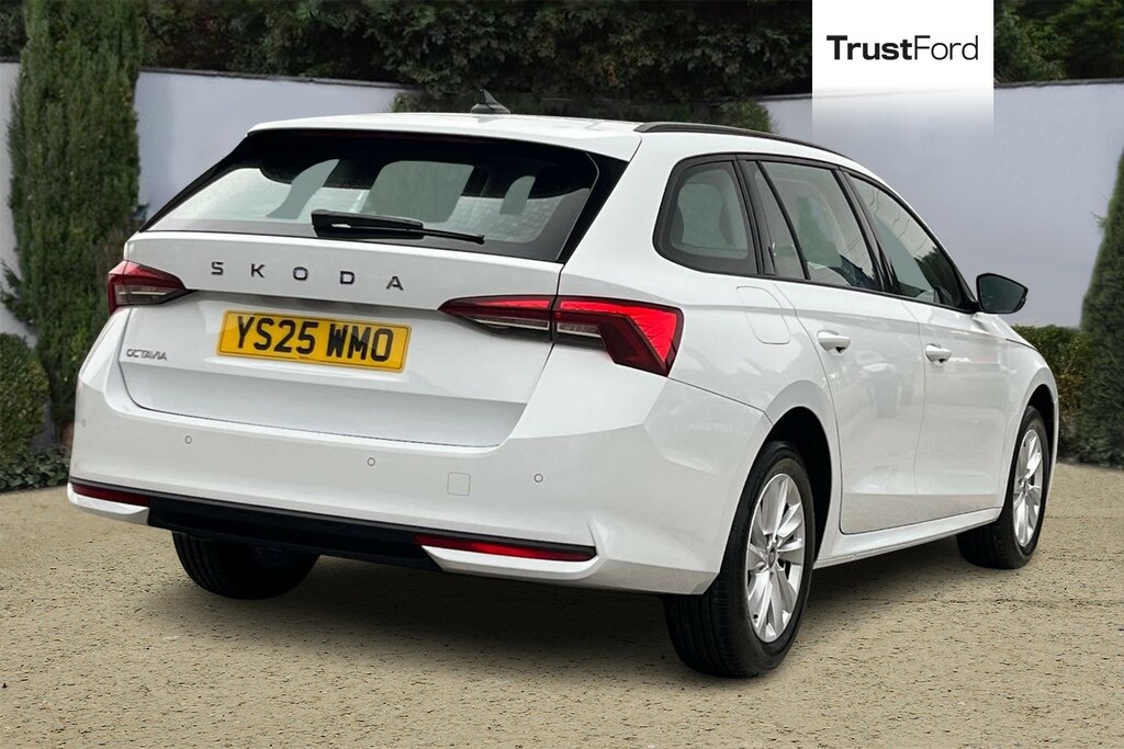 Skoda Octavia 2.0 Tdi 150 Se Technology Dsg YS25WMO White #4