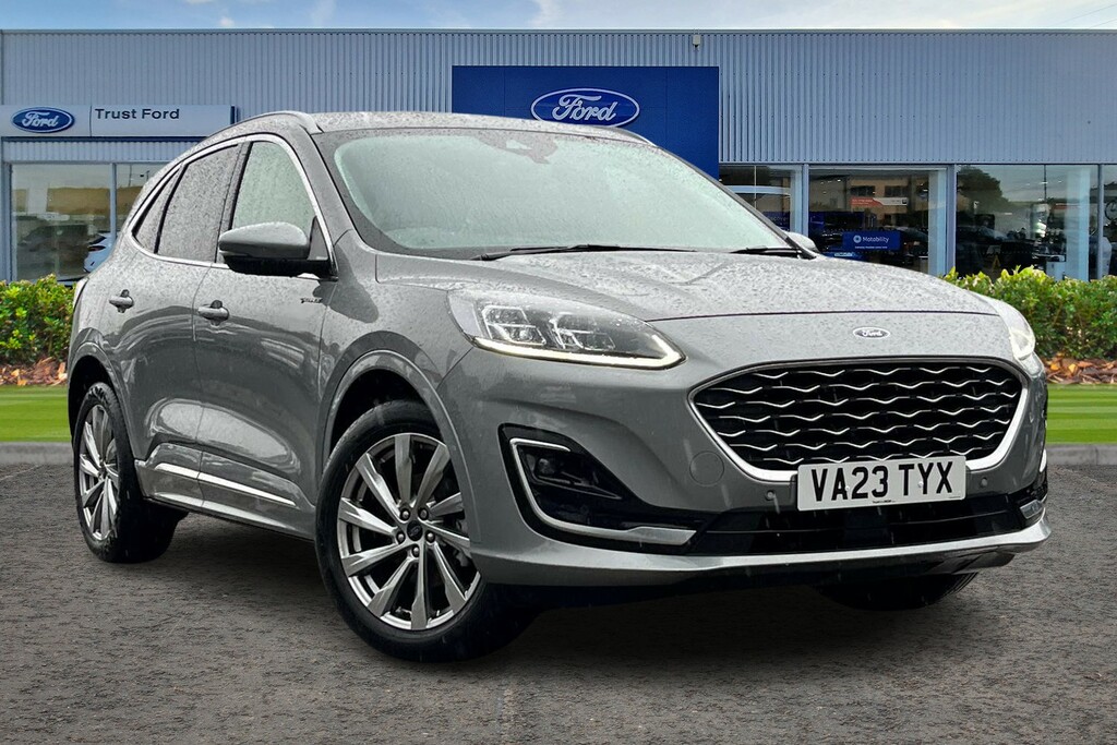 Ford Kuga 2.5H Duratec Vignale Suv Hybrid Cvt Eur Silver