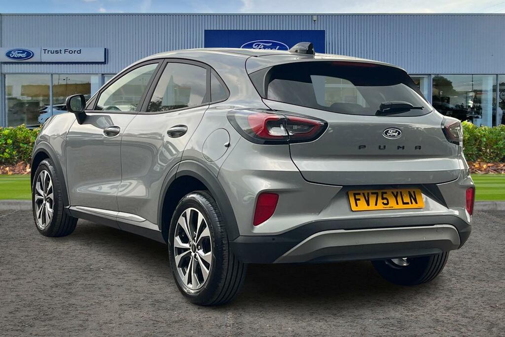 Ford Puma 1.0 Ecoboost Hybrid Mhev Titanium Dct FV75YLN Silver #2