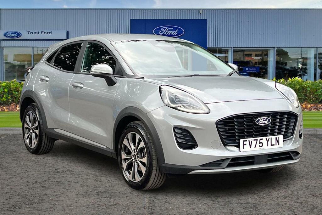 Ford Puma 1.0 Ecoboost Hybrid Mhev Titanium Dct Silver