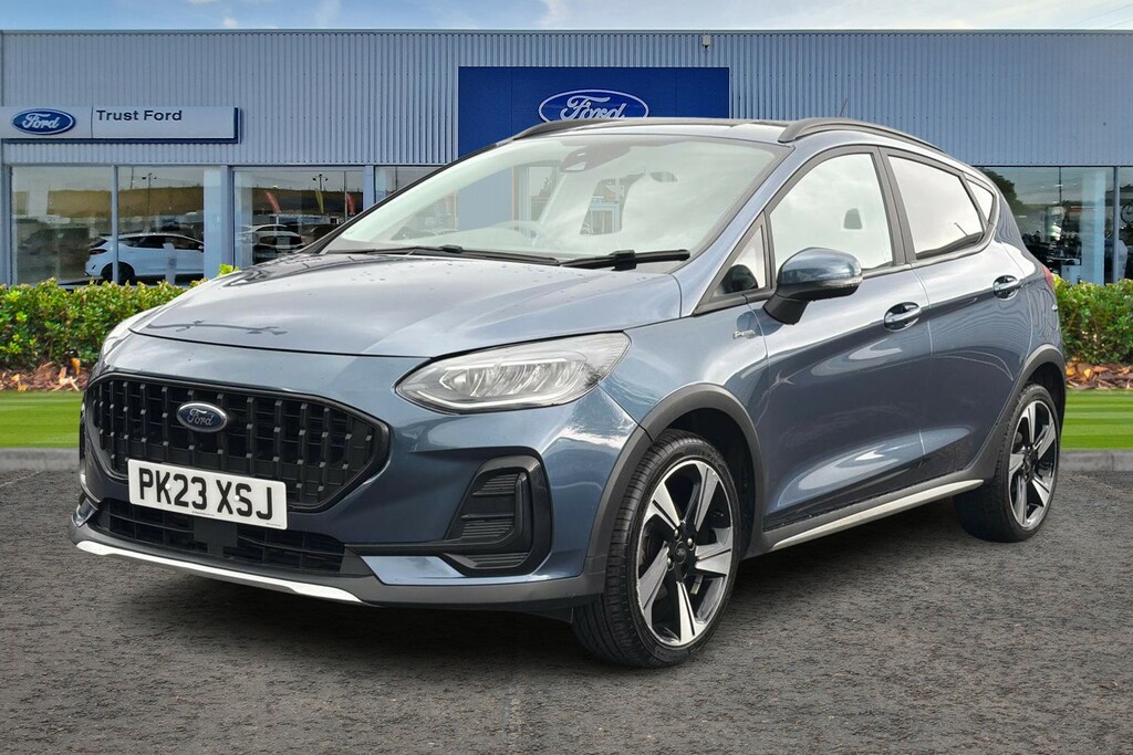 Ford Fiesta 1.0T Ecoboost Mhev Active Edition Hatchback Pe PK23XSJ Blue #5