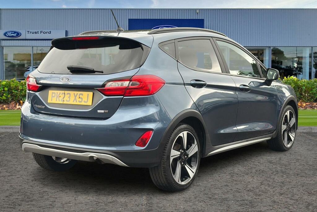 Ford Fiesta 1.0T Ecoboost Mhev Active Edition Hatchback Pe PK23XSJ Blue #4