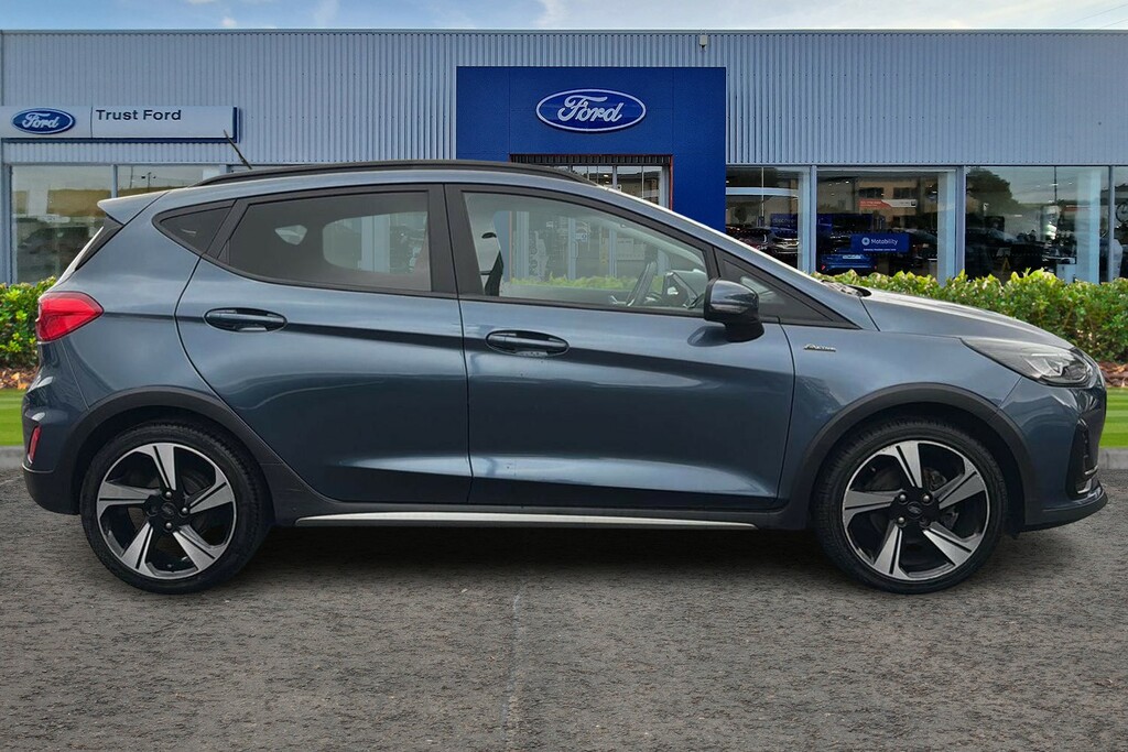 Ford Fiesta 1.0T Ecoboost Mhev Active Edition Hatchback Pe PK23XSJ Blue #3