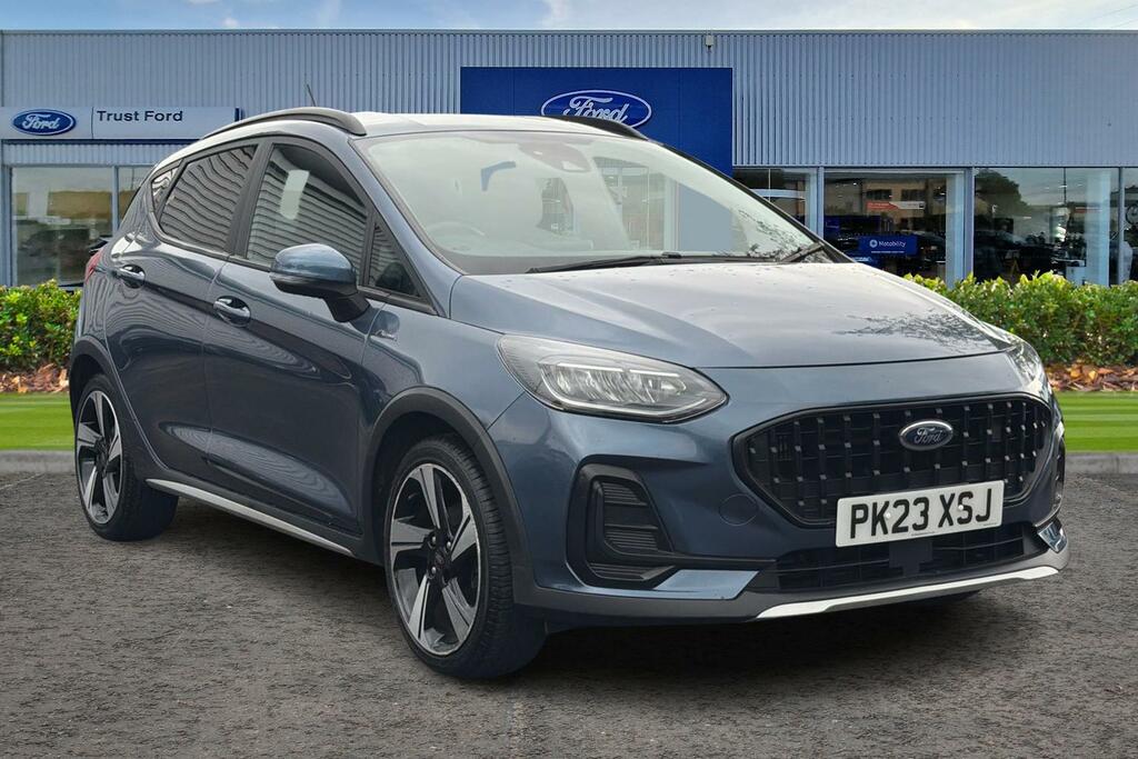 Ford Fiesta 1.0T Ecoboost Mhev Active Edition Hatchback Pe Blue