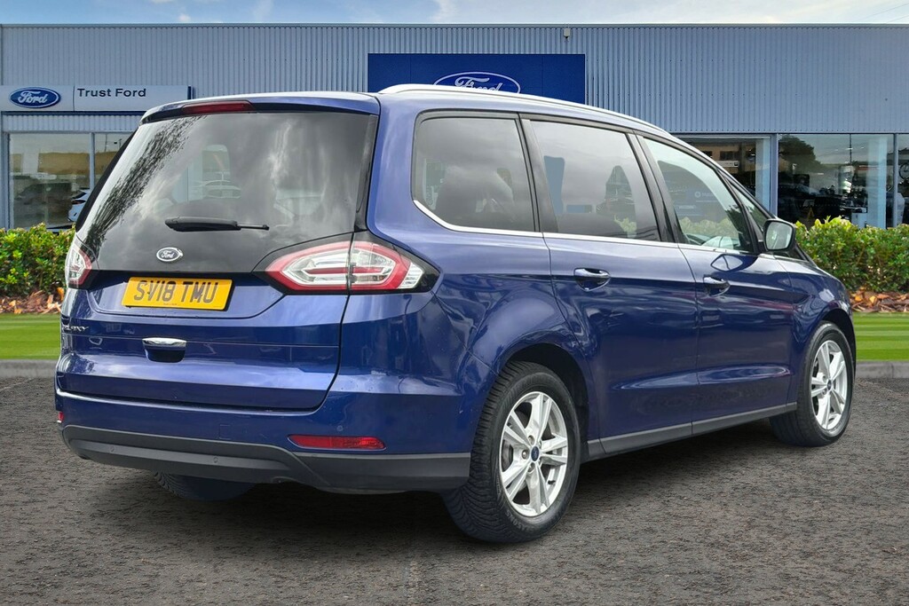 Ford Galaxy 1.5 Ecoboost Titanium With 7 Seats Front Rea SV18TMU Blue #4