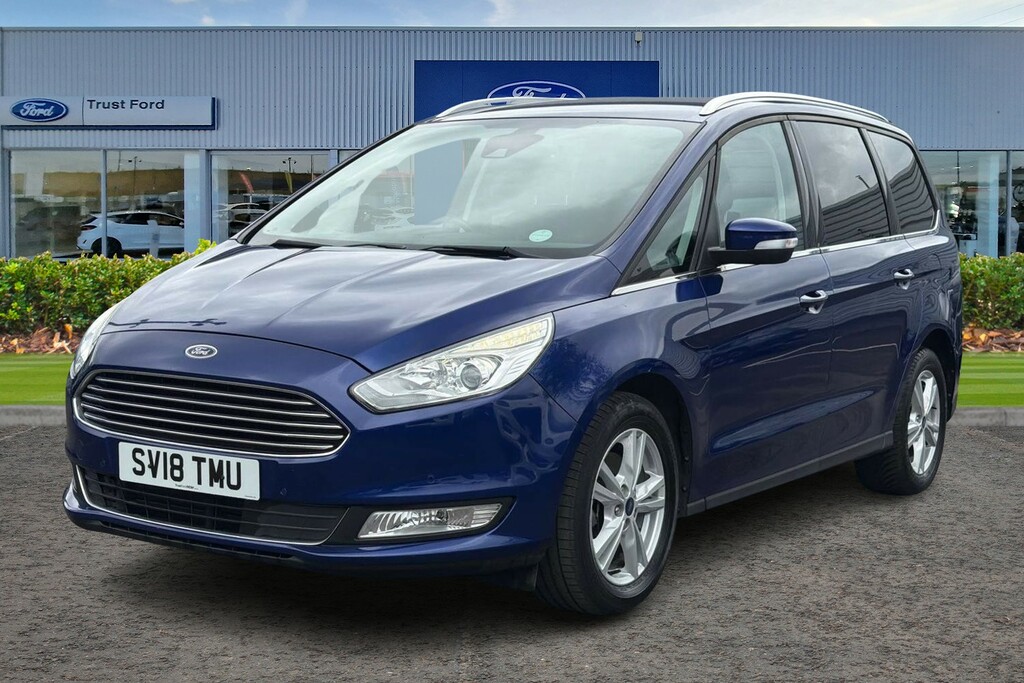 Ford Galaxy 1.5 Ecoboost Titanium With 7 Seats Front Rea SV18TMU Blue #5