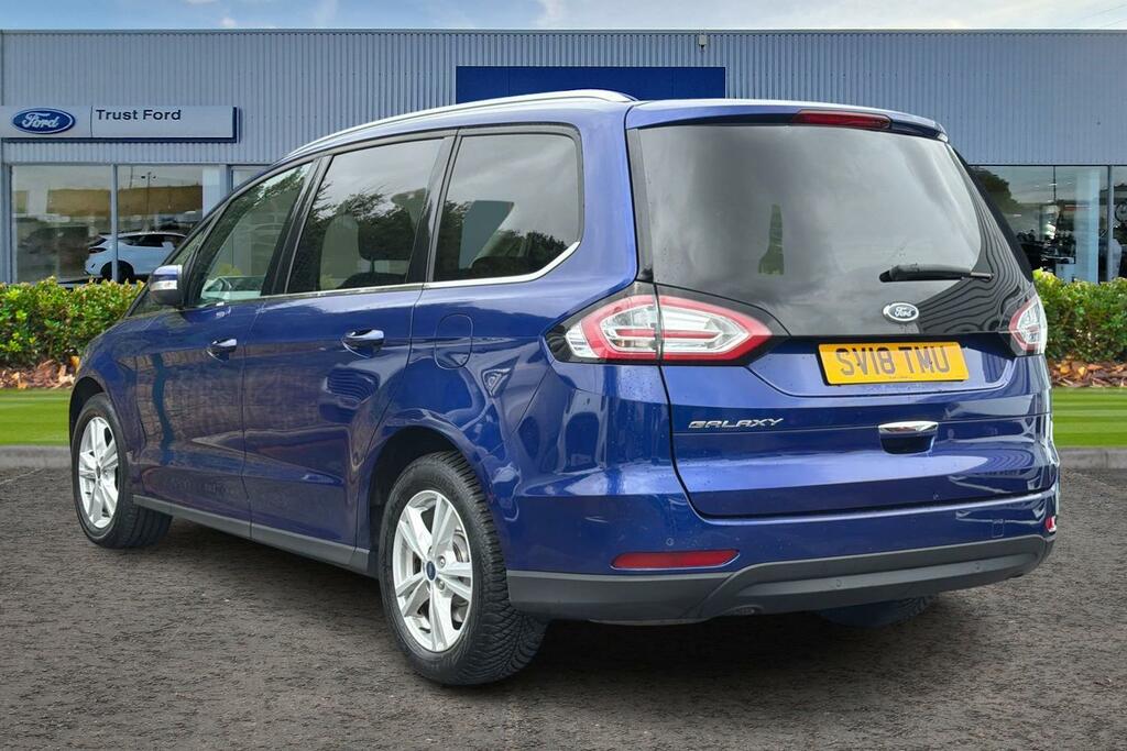 Ford Galaxy 1.5 Ecoboost Titanium With 7 Seats Front Rea SV18TMU Blue #2