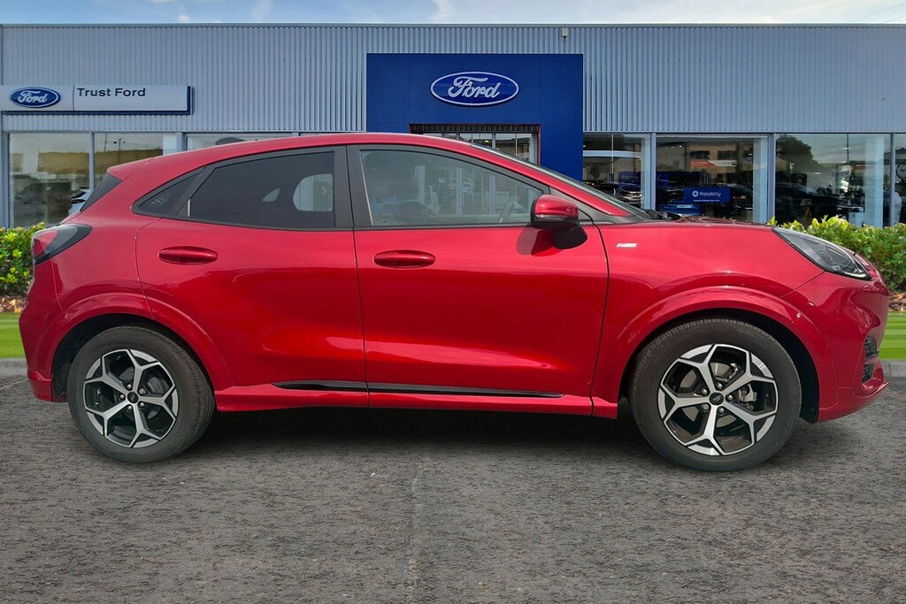 Ford Puma 1.0T Ecoboost Mhev St-line Suv Hybrid M WN25PUX Red #3