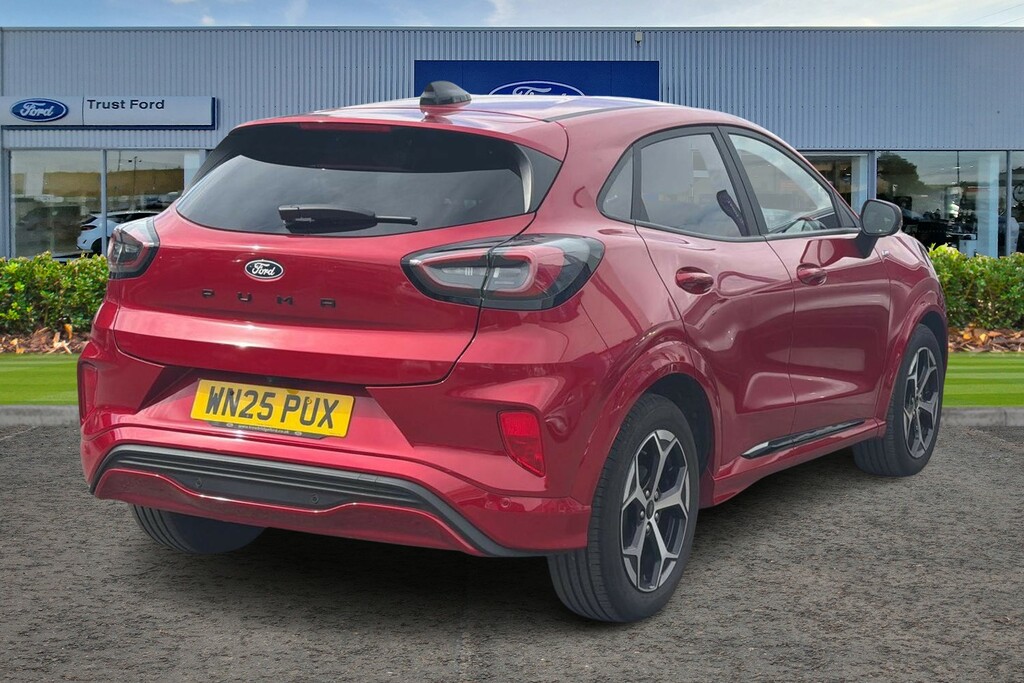 Ford Puma 1.0T Ecoboost Mhev St-line Suv Hybrid M WN25PUX Red #4