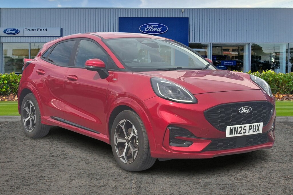 Ford Puma 1.0T Ecoboost Mhev St-line Suv Hybrid M Red