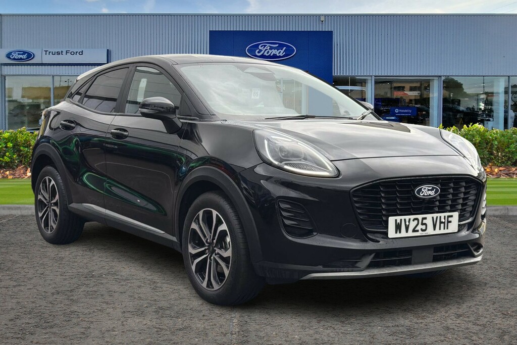 Ford Puma 1.0 Ecoboost Hybrid Mhev Titanium Dct Black