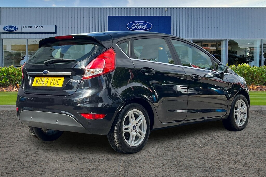 Ford Fiesta 1.6 Zetec Hatchback Powershift Euro 5 WD63VUC Black #4