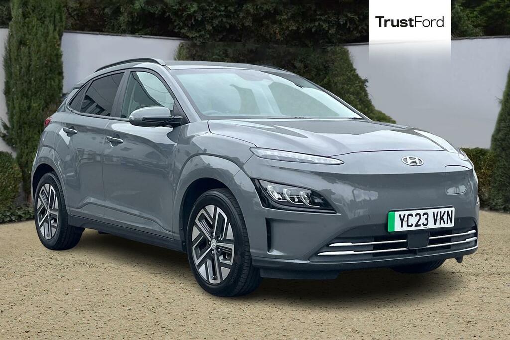 Hyundai Kona 39Kwh Premium Suv 10.5Kw Charge Grey