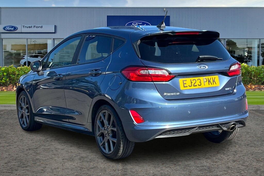 Ford Fiesta 1.0 Ecoboost Hybrid Mhev 125 St-line EJ23PKK Blue #2