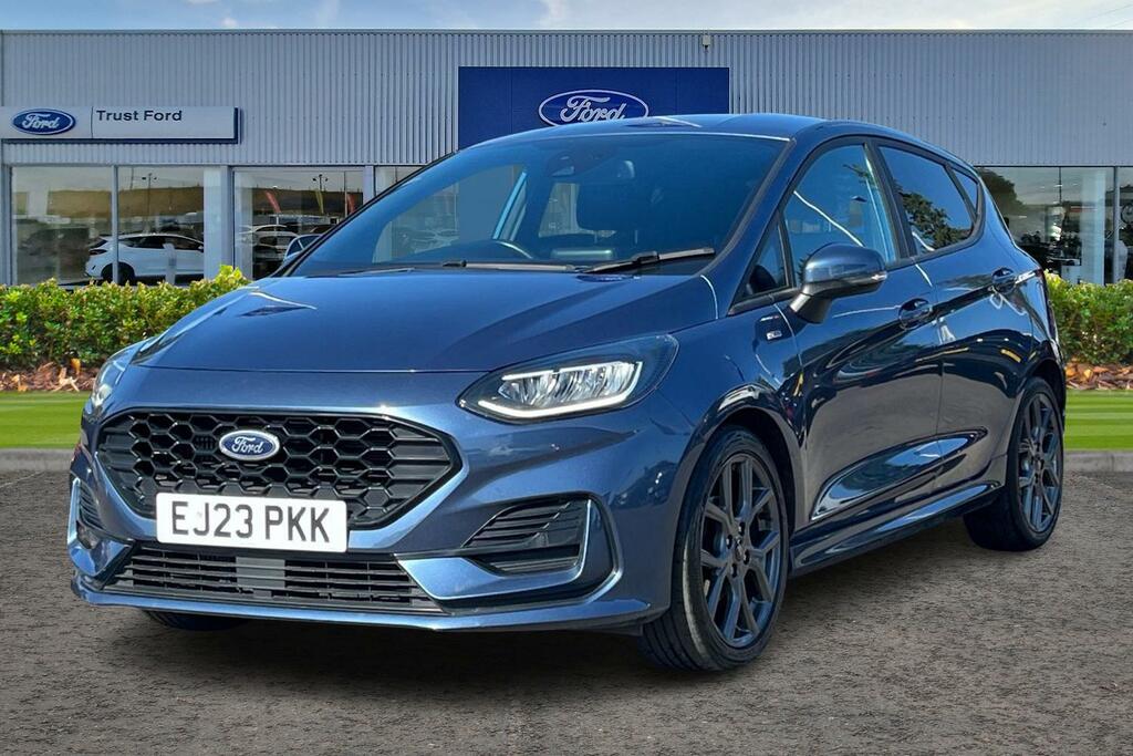 Ford Fiesta 1.0 Ecoboost Hybrid Mhev 125 St-line EJ23PKK Blue #5