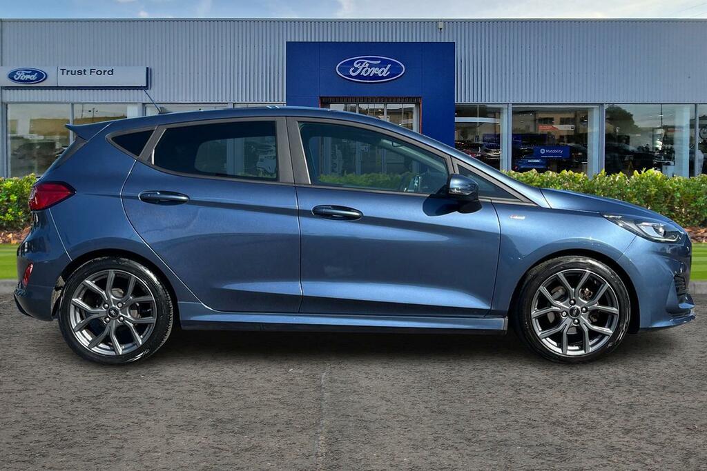 Ford Fiesta 1.0 Ecoboost Hybrid Mhev 125 St-line EJ23PKK Blue #3