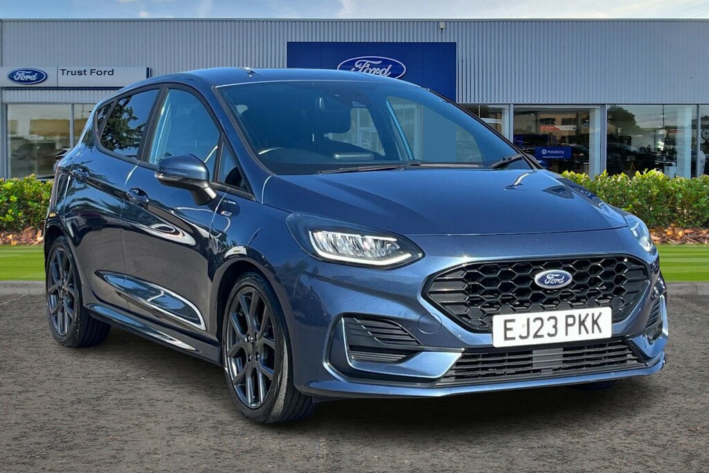 Ford Fiesta 1.0 Ecoboost Hybrid Mhev 125 St-line Blue