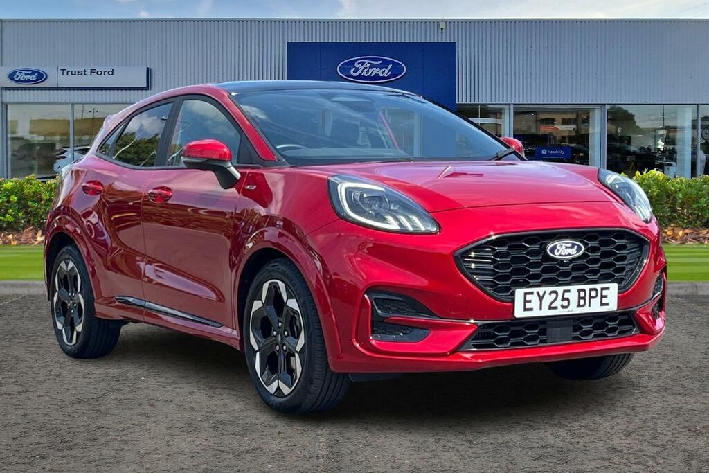Ford Puma 1.0T Ecoboost Mhev St-line X Suv Hybrid Red
