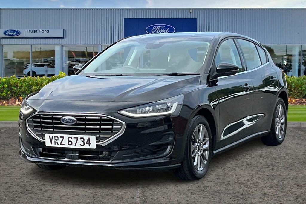 Ford Focus 1.0T Ecoboost Mhev Titanium Hatchback H VRZ6734 Black #4