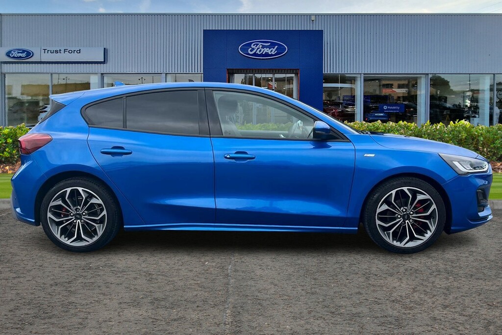 Ford Focus 1.0 Ecoboost St-line X AMZ8468 Blue #3