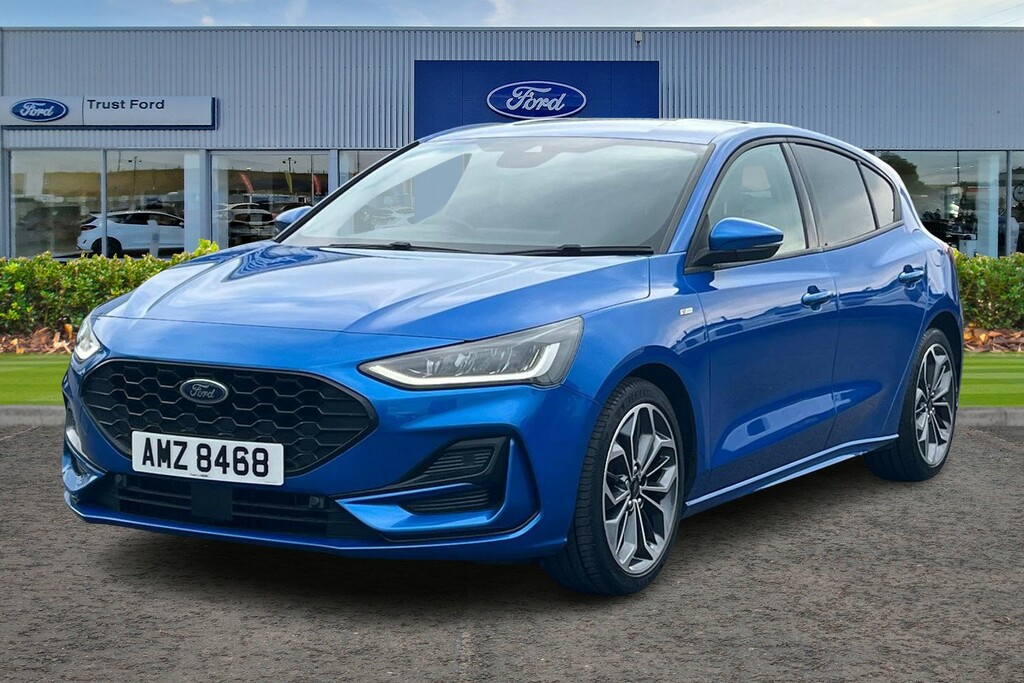 Ford Focus 1.0 Ecoboost St-line X AMZ8468 Blue #5