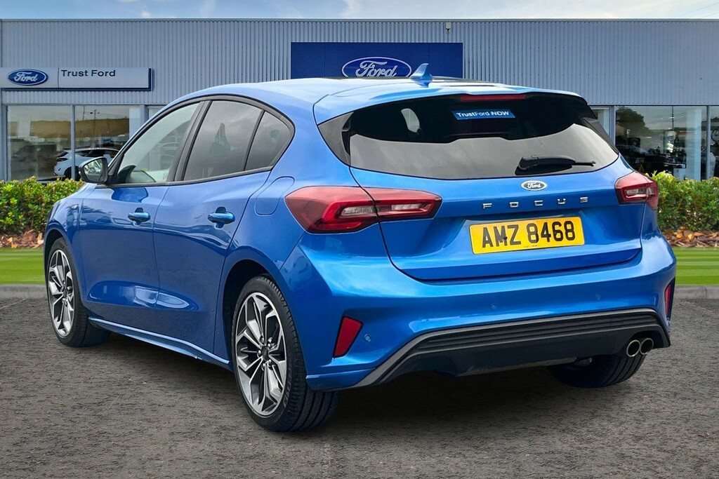 Ford Focus 1.0 Ecoboost St-line X AMZ8468 Blue #2