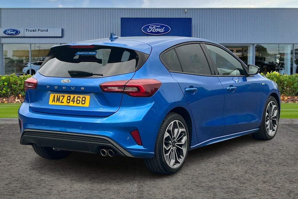 Ford Focus 1.0 Ecoboost St-line X AMZ8468 Blue #4