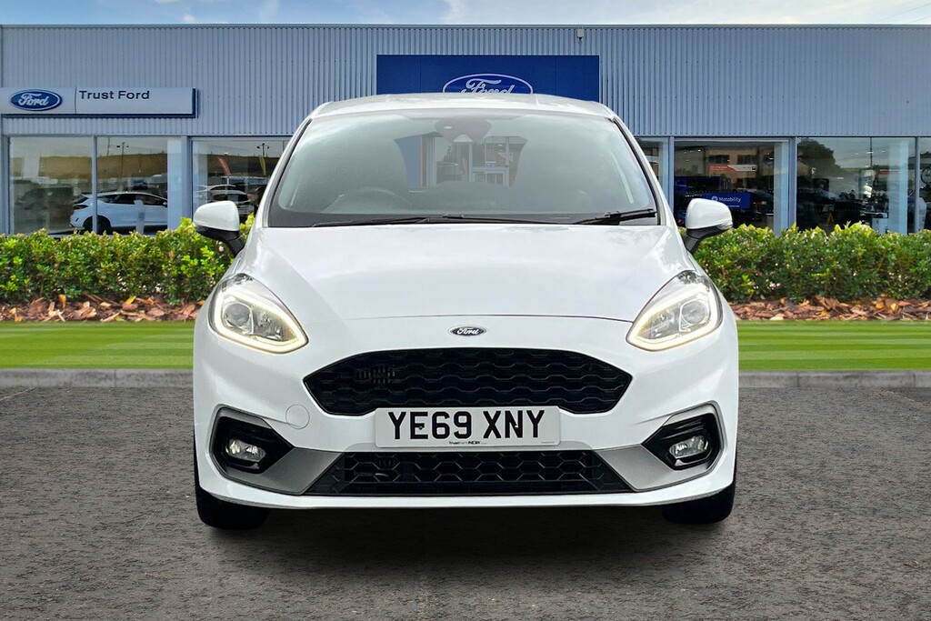 Ford Fiesta 1.0T Ecoboost Gpf St-line Hatchback Man White #6