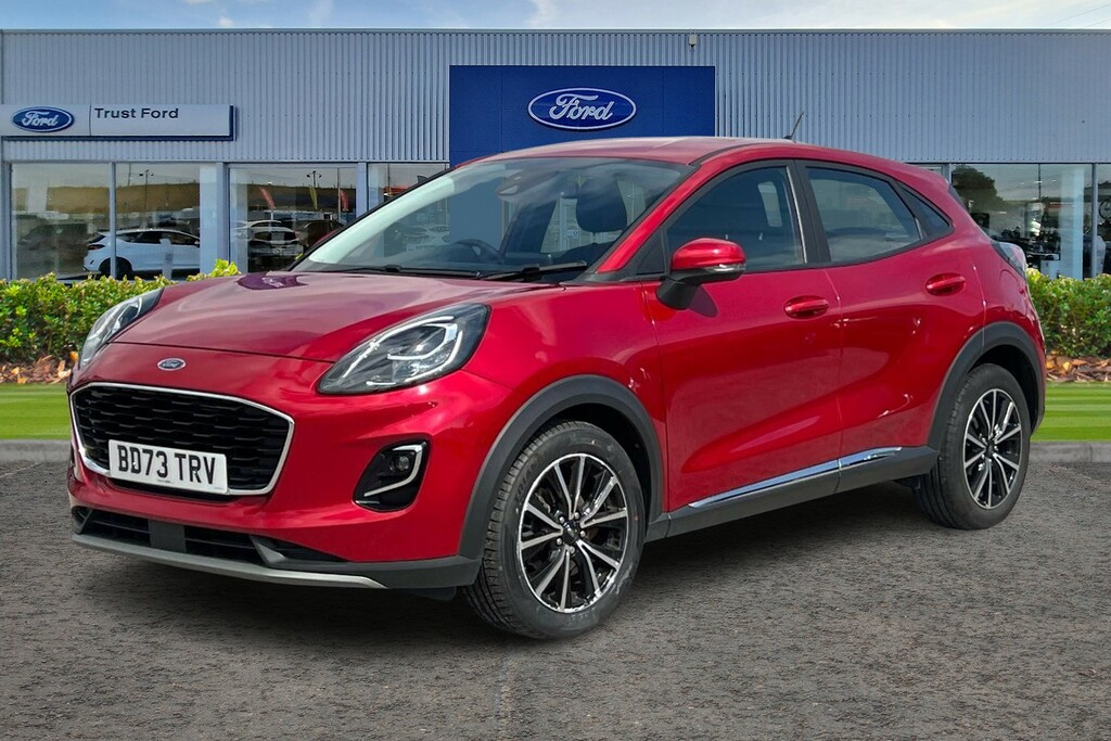 Ford Puma 1.0T Ecoboost Mhev Titanium Suv Hybrid Red #5