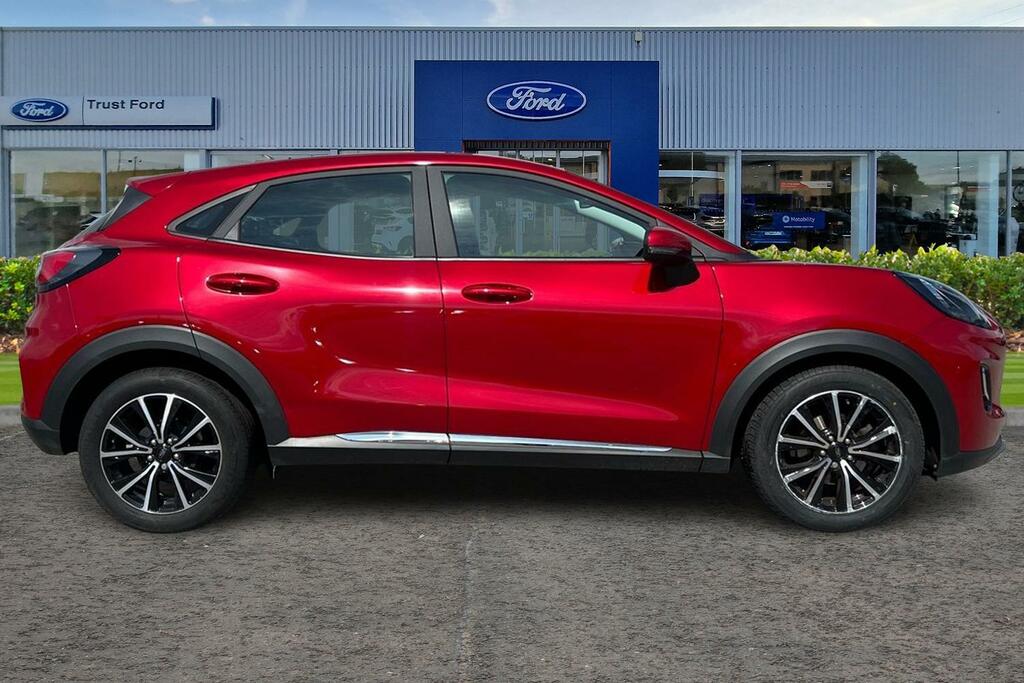 Ford Puma 1.0T Ecoboost Mhev Titanium Suv Hybrid Red #3