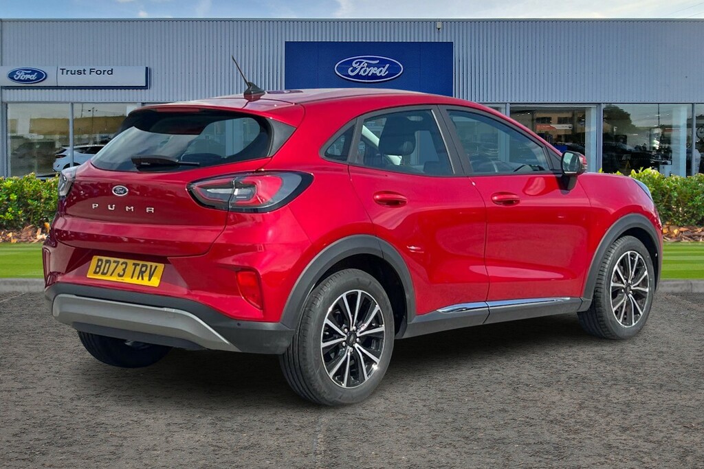 Ford Puma 1.0T Ecoboost Mhev Titanium Suv Hybrid Red #4