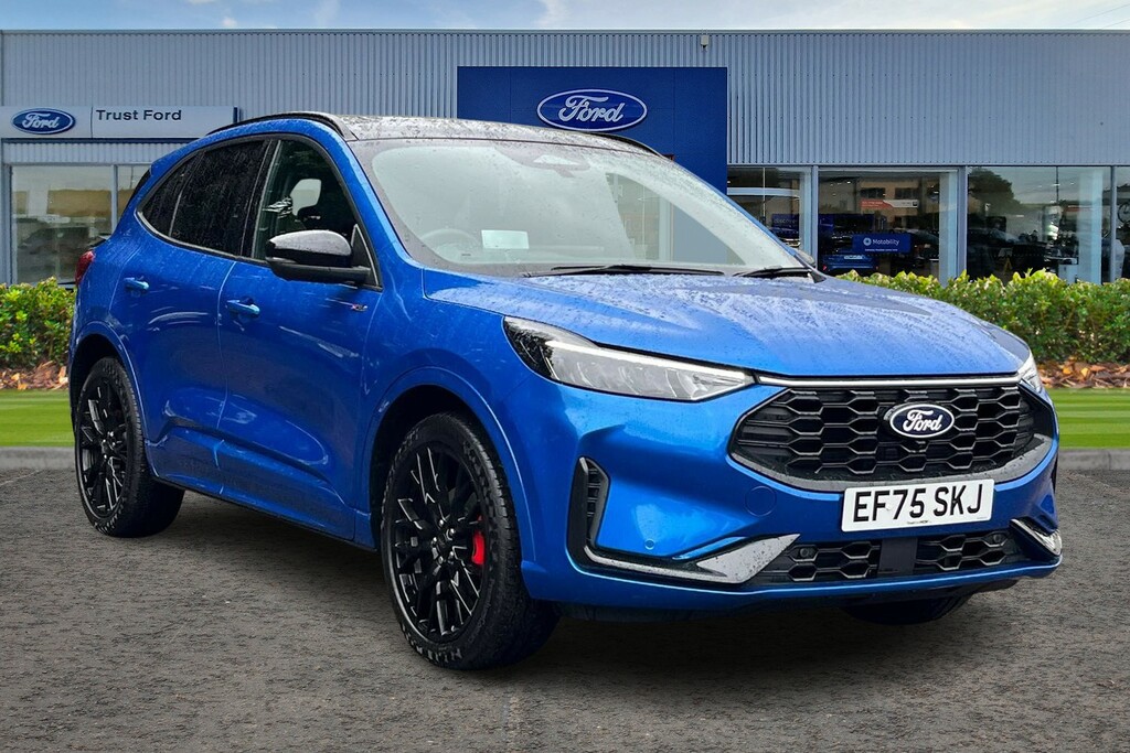 Ford Kuga 2.5 Fhev St-line X Black Package Cvt Blue