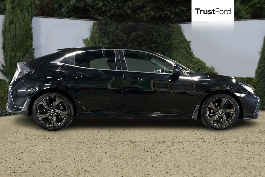Honda Civic 1.0 Vtec Turbo Sr Black #3