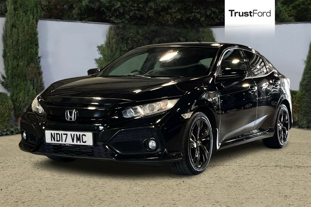 Honda Civic 1.0 Vtec Turbo Sr Black #5