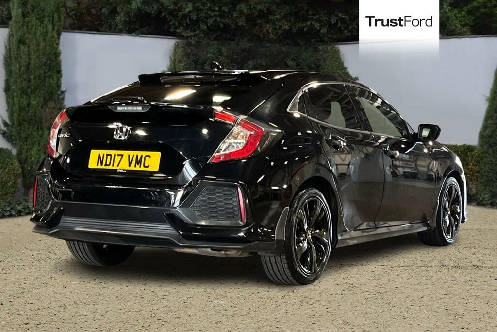 Honda Civic 1.0 Vtec Turbo Sr Black #2