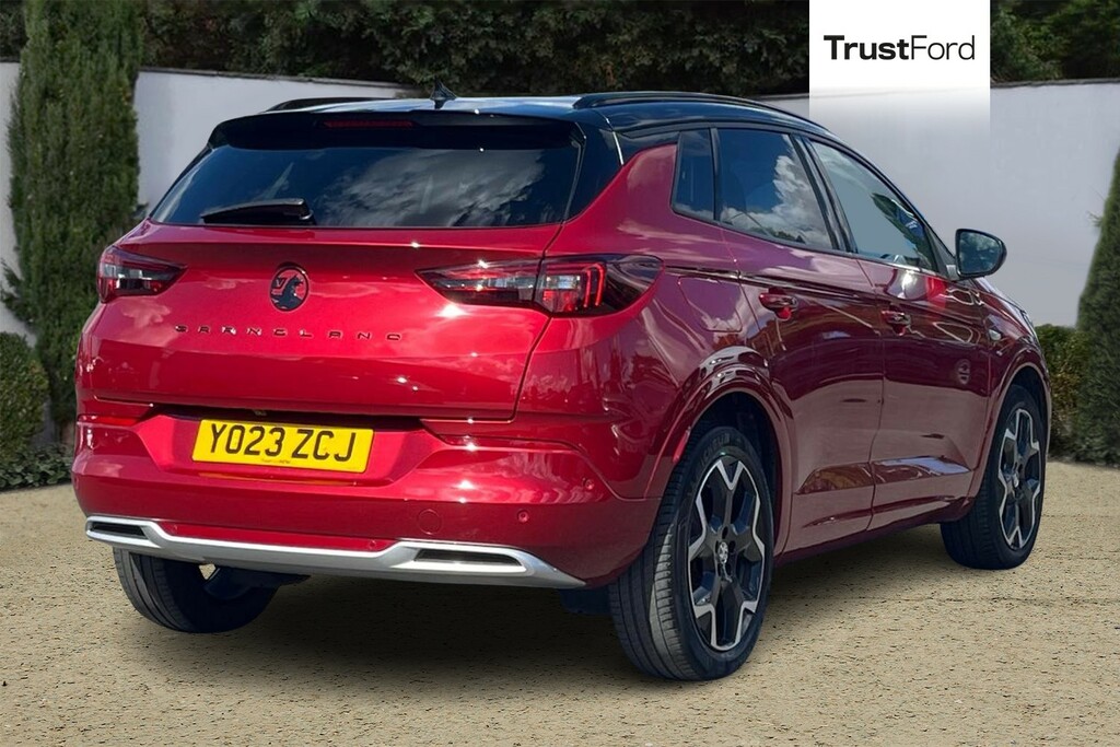 Vauxhall Grandland 1.2 Turbo Ultimate YO23ZCJ Red #4