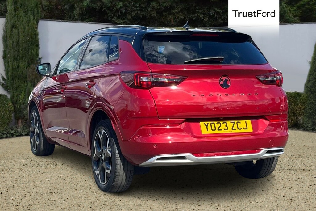 Vauxhall Grandland 1.2 Turbo Ultimate YO23ZCJ Red #2