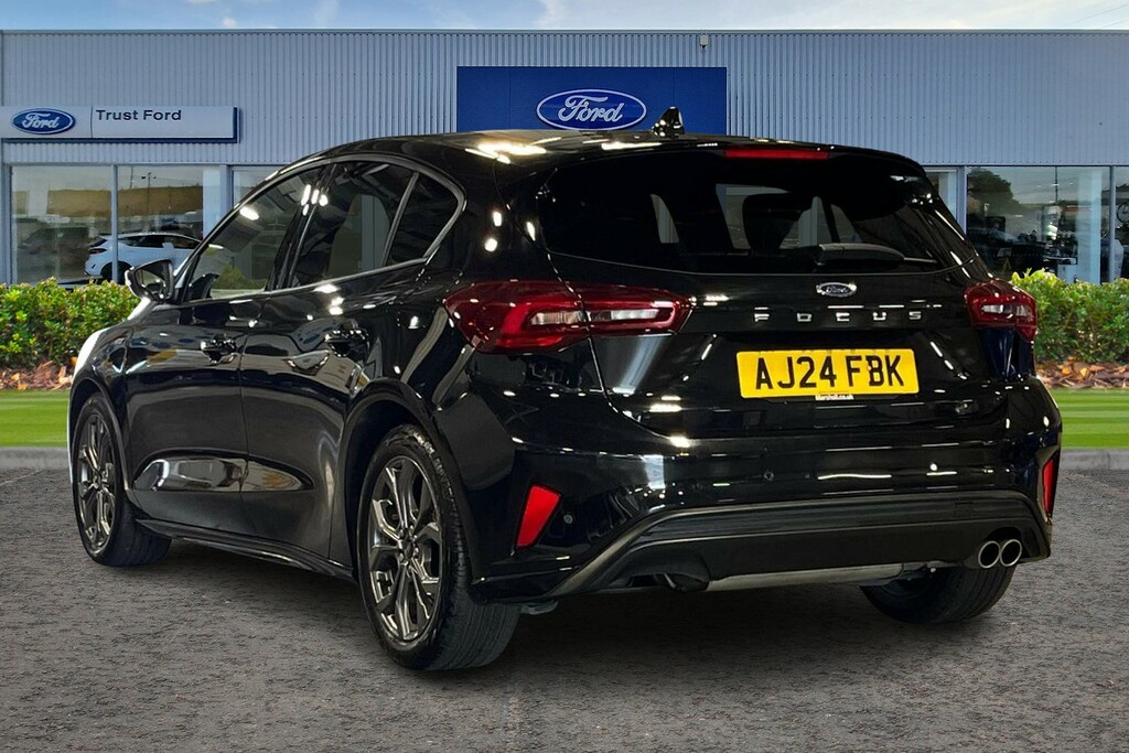 Ford Focus 1.0 Ecoboost Hybrid Mhev St-line AJ24FBK Black #2