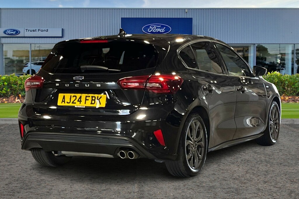 Ford Focus 1.0 Ecoboost Hybrid Mhev St-line AJ24FBK Black #4